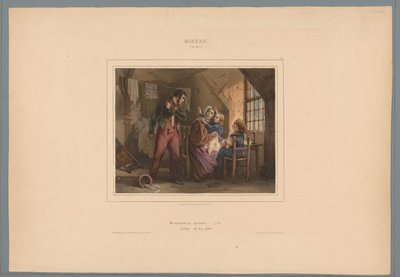 Travailleur pauvre rentrant sans salaire - Jules  David