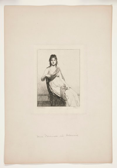 Mme Verninac, née Delacroix - Jules David