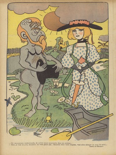 Illustration pour Le Rire - Jules Depaquit