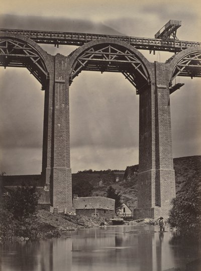 Pont-de-Buis, sur la Doufine, France, vers 1865 - Jules Duclos