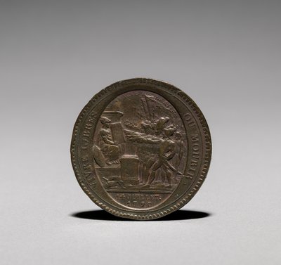 Médaille : Cinq sols émis par les frères Monneron, Paris, 1792 - Jules Dupré