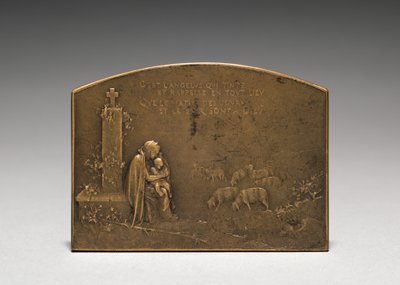 Médaillon revers - Jules Dupré