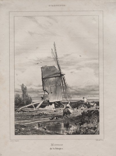 Moulin en Sologne, France - Jules Dupré