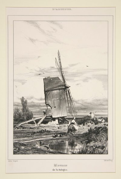 Moulin de la Sologne - Jules Dupré