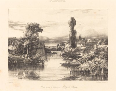 Vue prise à Alençon - Jules Dupré
