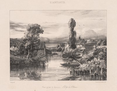 Vue prise à Alençon, 1839 - Jules Dupré