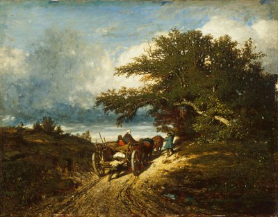 Sur la route - Jules Dupré