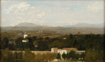 Vue près de Rome, 1864 - Jules Emile Saintin