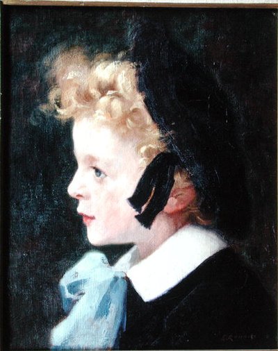 Portrait de Marcel Renoux, Fils du Peintre - Jules Ernest Renoux