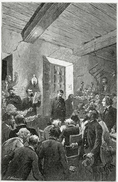L’Espion Hubert - illustration de Choses vues, 19ème siècle - Jules Ferat