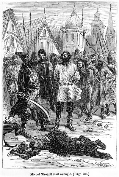Michel Strogoff était aveugle, illustration de 