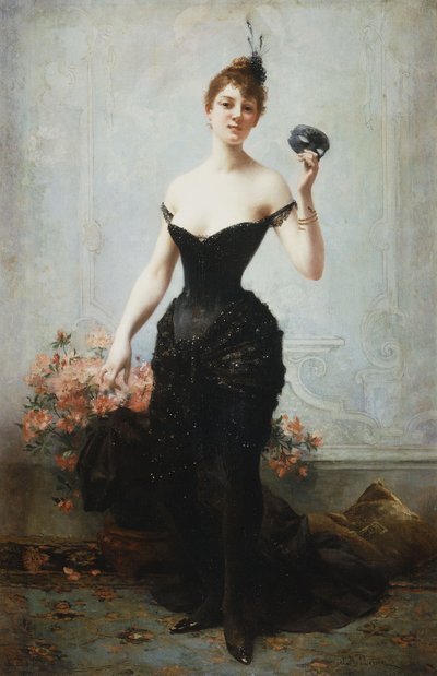 Le bal masqué - Jules Frederic Ballavoine