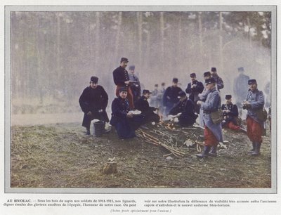 Au bivouac - Jules Gervais Courtellemont