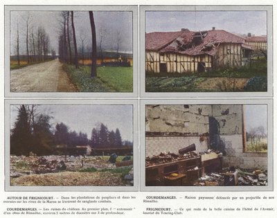 Autour de Frignicourt, Courdemanges, Courdemanges, Frignicourt - Jules Gervais Courtellemont