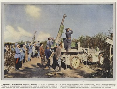 Batterie Automobile Contre Avions - Jules Gervais Courtellemont