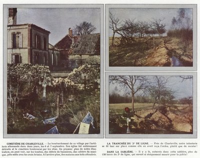 Cimetière de Charleville, La Tranchée du 2e de Ligne, Dans la Sablière - Jules Gervais Courtellemont