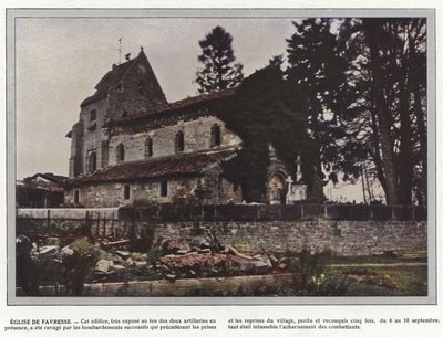 Église de Favresse - Jules Gervais Courtellemont