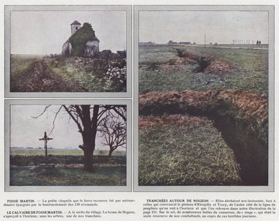 Fosse Martin, Tranchées autour de Nogeon, Le Calvaire de Fosse Martin - Jules Gervais Courtellemont