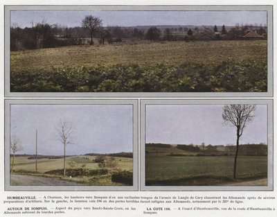 Humbeauville, autour de Sompuis, La Côte 196 - Jules Gervais Courtellemont