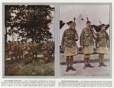 Infanterie écossaise - Jules Gervais Courtellemont