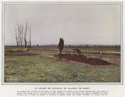 Le Champ de Bataille du Plateau de Barcy - Jules Gervais Courtellemont