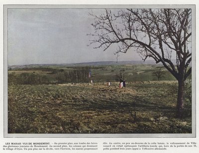 Les Marais vus de Mondement - Jules Gervais Courtellemont