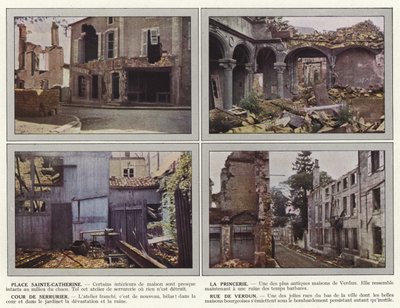 Place Sainte-Catherine, La Princerie, Cour de Serrurier, Rue de Verdun - Jules Gervais Courtellemont