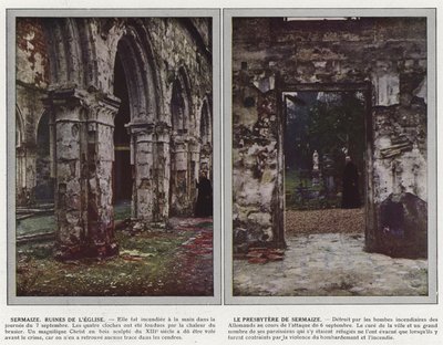 Sermaize, ruines de l