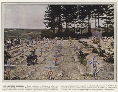 Un cimetière militaire - Jules Gervais Courtellemont