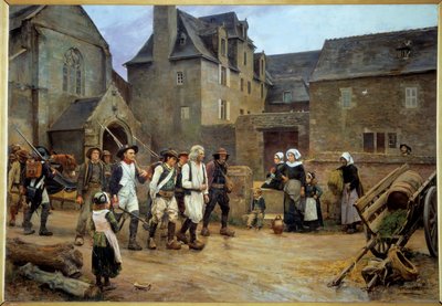 Révolution française : Les révoltes de Fouesnant, représentation de l