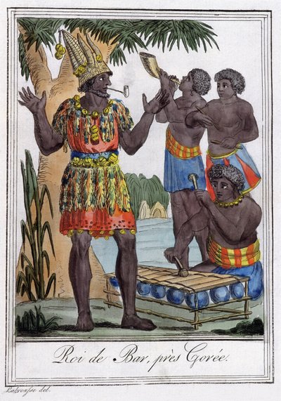 Roi de Bar, île de Gorée, Sénégal - Jules Grasset de Saint-Sauveur