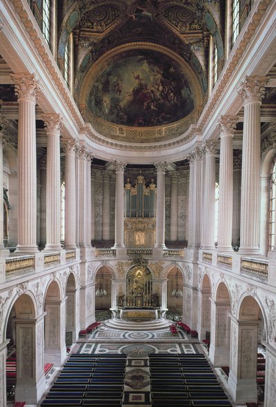 Vue intérieure de la chapelle, 1699-1710 - Jules Hardouin Mansart