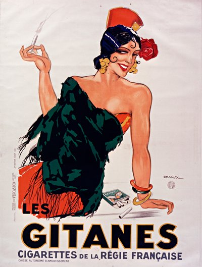 Cigarettes Gitanes - Jules Isnard Dransy