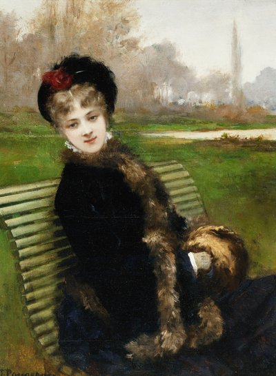Le Banc du Parc - Jules James Rougeron