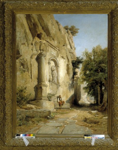 Tête romaine en Bithynie - Jules Joseph Augustin Laurens