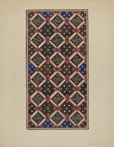 Tapis de boutons - Jules Lefevere