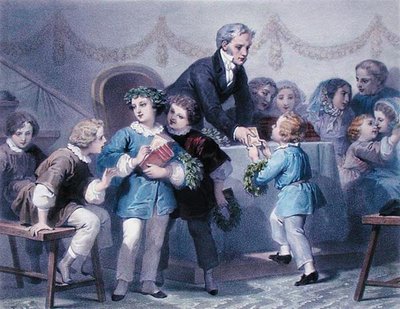 La cérémonie de remise des prix, gravée par Henier, Bettannier et Morlon - Jules Marie (after) Desandre