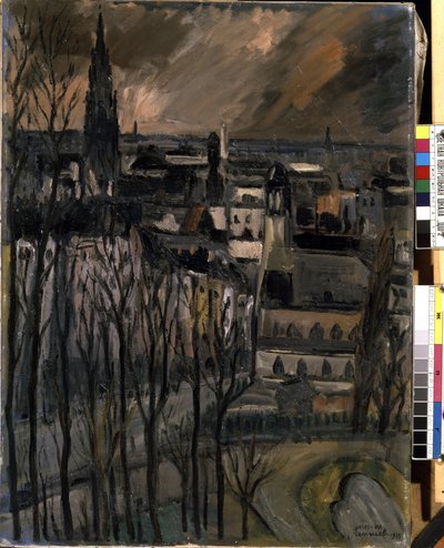 Rue Montagne de la Cour (à Bruxelles ?) - Jules Marie Canneel