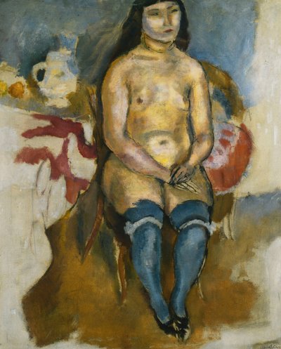Asiatique aux Bas Bleus, 1922 - Jules Pascin