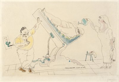 Beauty Parlor--"Epargne". - Jules Pascin