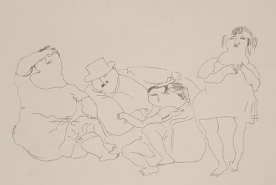 Famille, c.1923-25 - Jules Pascin
