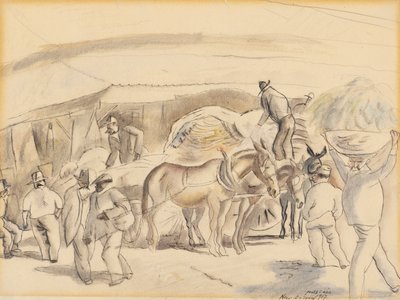 Moissonneurs, 1917 - Jules Pascin