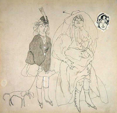 Personnages, vers 1906 - Jules Pascin