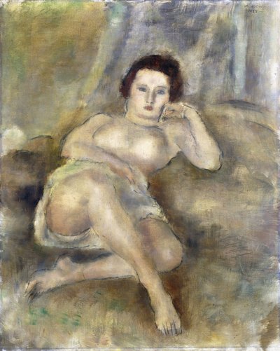 Fille allongée, 1925 - Jules Pascin