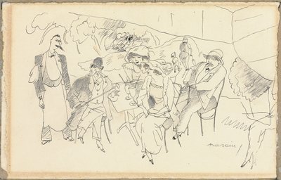 Scène de figures - Jules Pascin