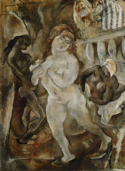 Suzanne et les vieillards - Jules Pascin