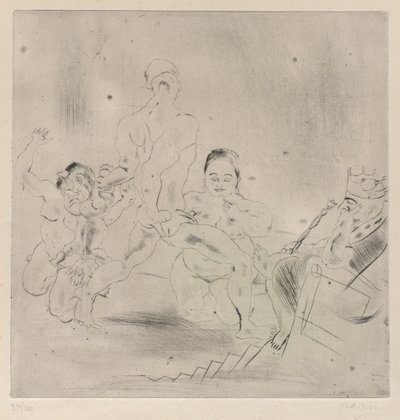 Le Jugement de Salomon - Jules Pascin