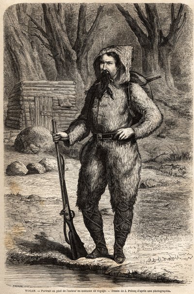 Portrait du Dr Henri (Heinrich) Barth (1821-1865) - Jules Pelcoq