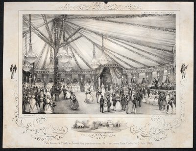 Fête donnée à Tivoli en faveur des pensionnaires de l