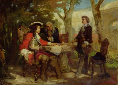 Rencontre entre Jean Cavalier et Claude Louis Hector, Duc de Villars - Jules Salles Wagner
